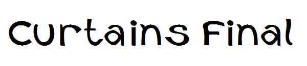 Curtains Final字体