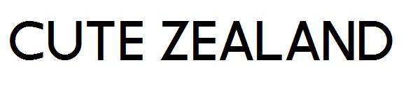 Cute Zealand字体