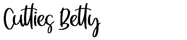 Cutties Betty字体