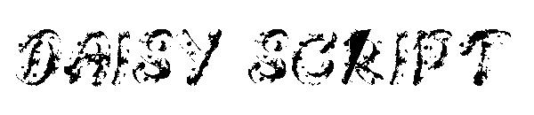 DAISY SCRIPT字体