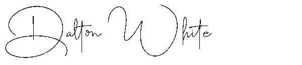 Dalton White字体