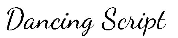 Dancing Script字体