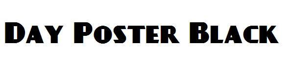 Day Poster Black字体