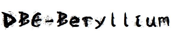 DBE-Beryllium字体