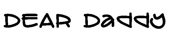 DEAR Daddy字体