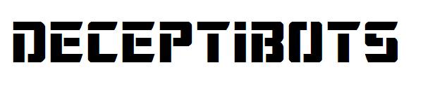 Deceptibots字体