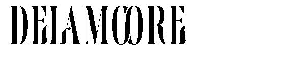 Delamoore字体