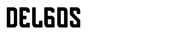 Delgos字体