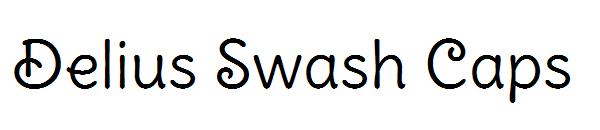 Delius Swash Caps字体