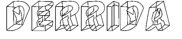 Derrida字体