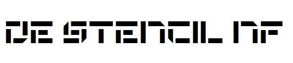 De Stencil NF字体