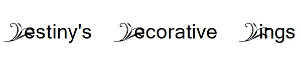 Destiny's Decorative Dings字体
