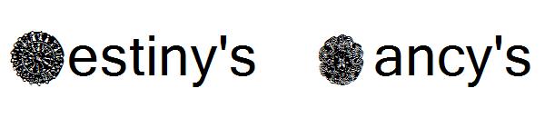 Destiny's Fancy's字体