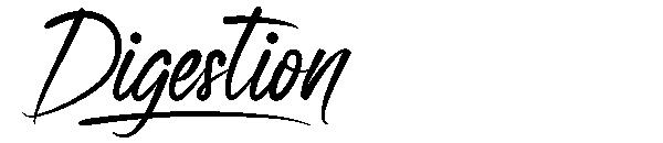Digestion字体