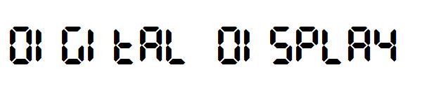 Digital Display字体