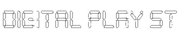Digital Play St字体