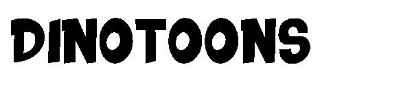 DINOTOONS字体