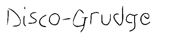Disco-Grudge字体