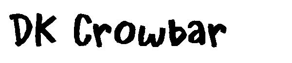 DK Crowbar字体