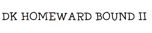 DK Homeward Bound II字体