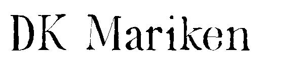 DK Mariken字体