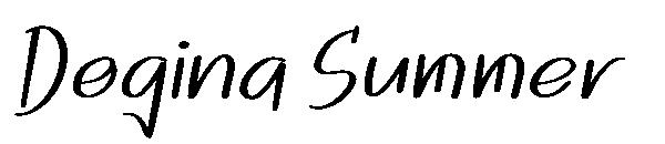 Dogina Summer字体