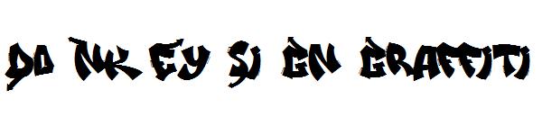 Do Nk Ey Si Gn Graffiti字体