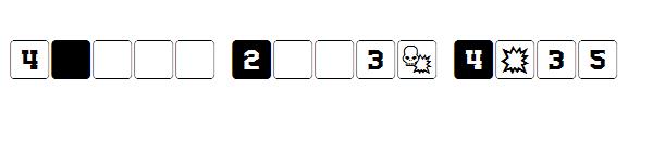dPoly Block Dice字体