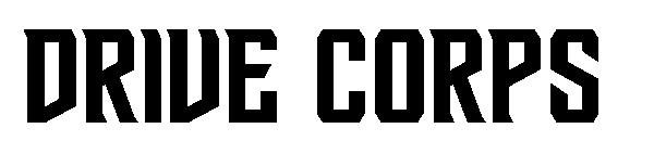 Drive Corps字体