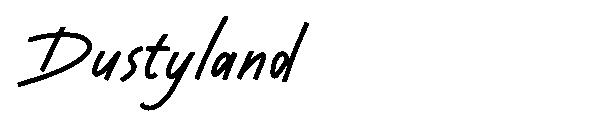 Dustyland字体