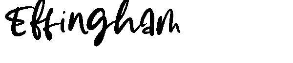 Effingham字体