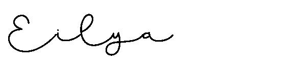 Eilya字体