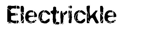 Electrickle字体