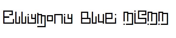 Ellymony Blue MSMM字体