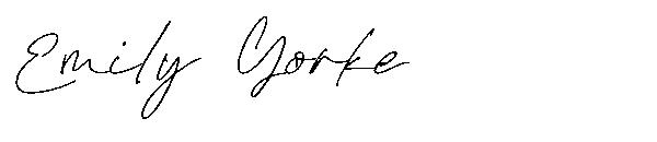 Emily Yorke字体