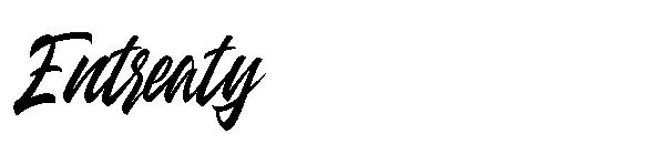 Entreaty字体