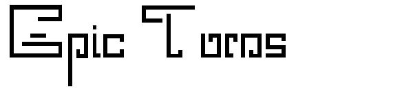 Epic Turns字体