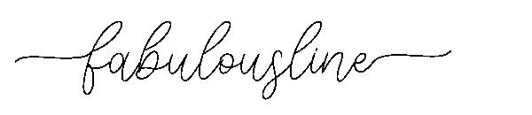 Fabulousline字体