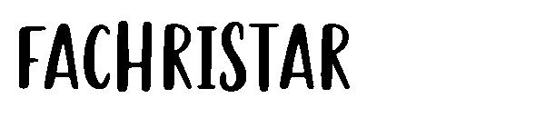 Fachristar字体