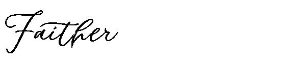Faither字体