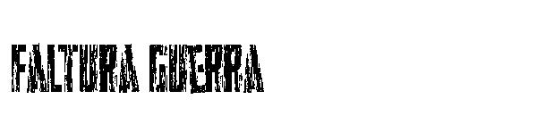 Faltura Guerra字体