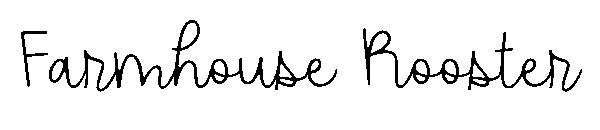 Farmhouse Rooster字体