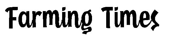 Farming Times字体