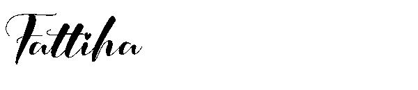 Fattiha字体