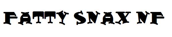 Fatty Snax NF字体