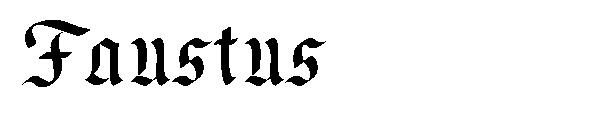 Faustus字体