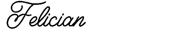 Felician字体