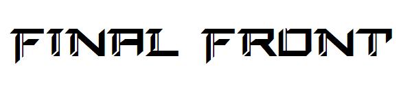 Final Front字体