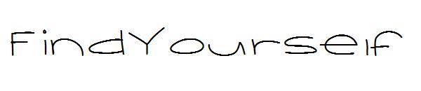 FindYourself字体