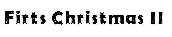 Firts Christmas II字体